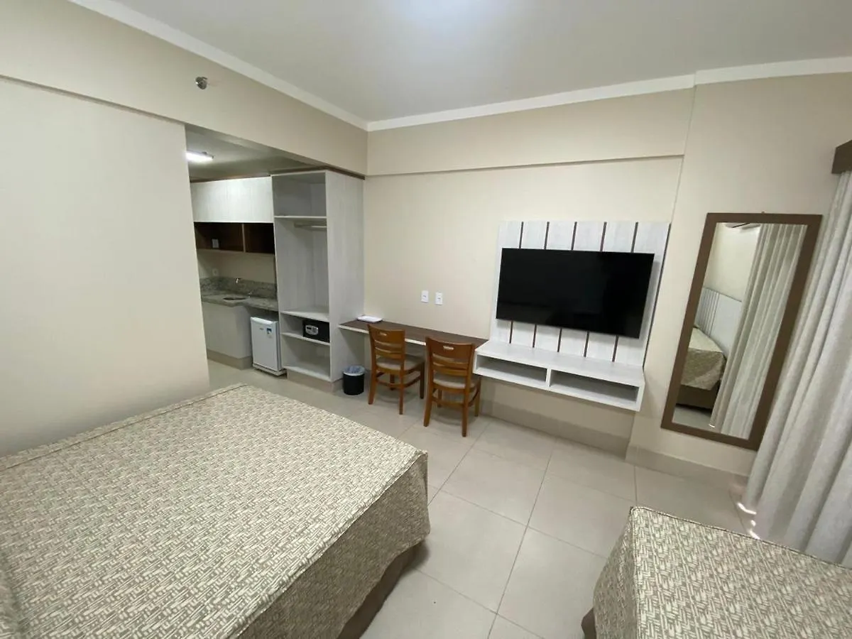 Apartment Spazzio Diroma Hotel Com Piscina 24 E Acesso Todos Os Dias No Diroma Acqua Park , Splash E Slide Caldas Novas
